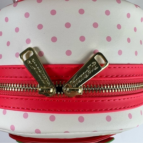 NWT Loungefly Strawberry Shortcake Strawberry House Mini Backpack - Picture 5 of 12
